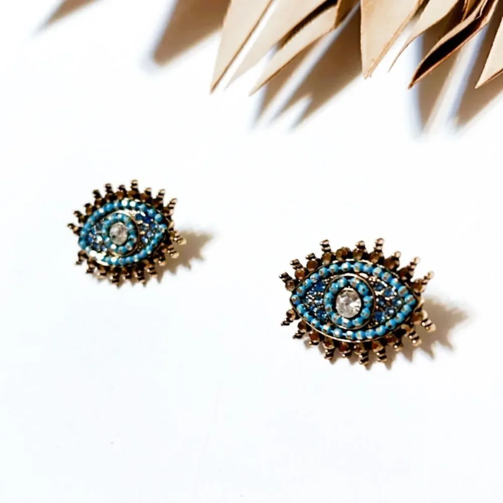 Evil eye earrings #508